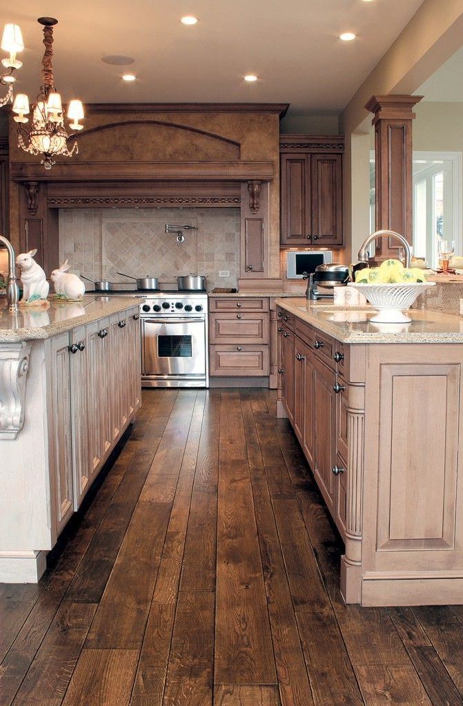 Wood Floor Kitchen