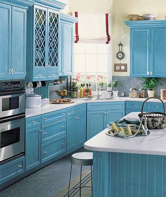 Provence Style Kitchens – Light Blue 2